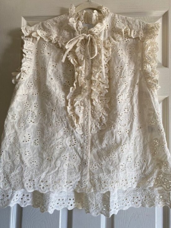 Aknvas Tops - Aknvas lace blouse